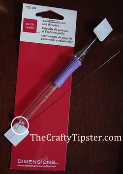 Punch Needle Embroidery - The Crafty Tipster