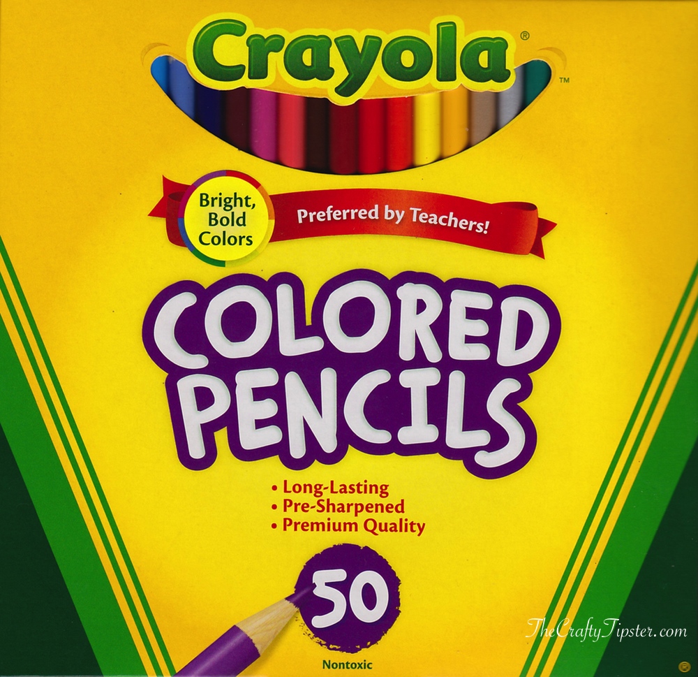 Yet More Crayola Colored Pencil Swatches (50 pack) 