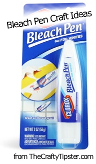 10 Ways to Use your Clorox Bleach Pen